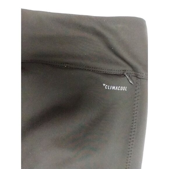 Adidas Running Women’s XS Black Climacool Legging Pants Mesh Ankle Zip - Picture 13 of 15
